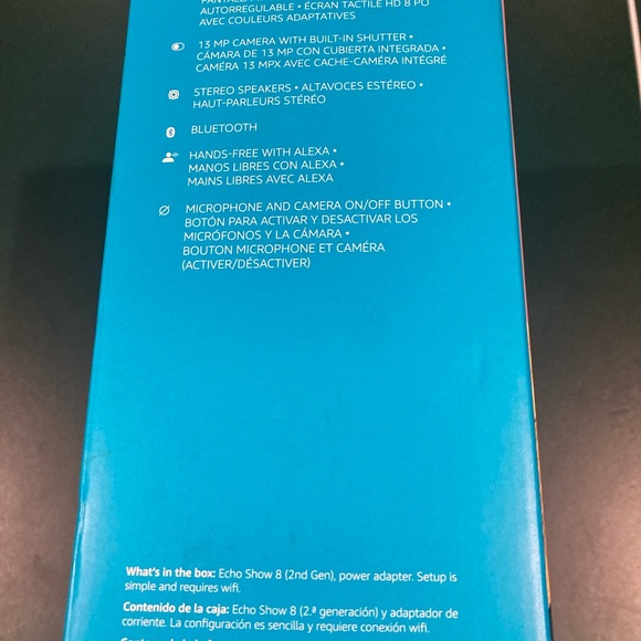 Amazon Echo Show 8 with Alexa and HD Display: NIB - Picture 4 of 4